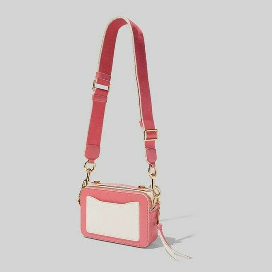 Túi Xách Marc Jacobs The Sure Shot Shoulder Camera Cross-Body Bag Flirt Pink Medium NWT Màu Hồng
