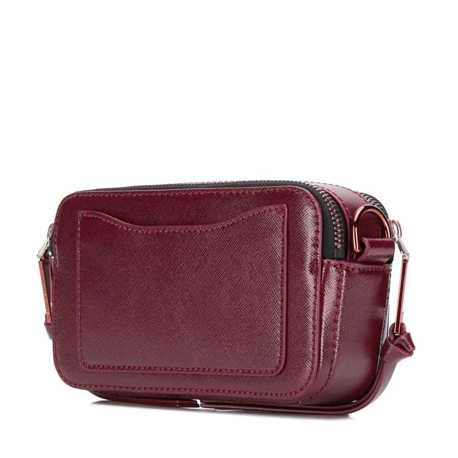 Túi Đeo Chéo Marc Jacobs The Snapshot Camera Bag Màu Đỏ Mận