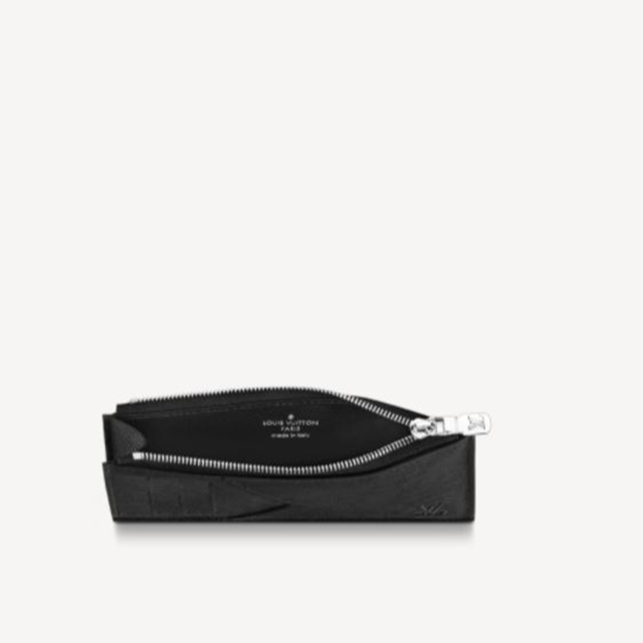 Ví Nam Louis Vuitton Coin Card Holder M62914 Màu Đen