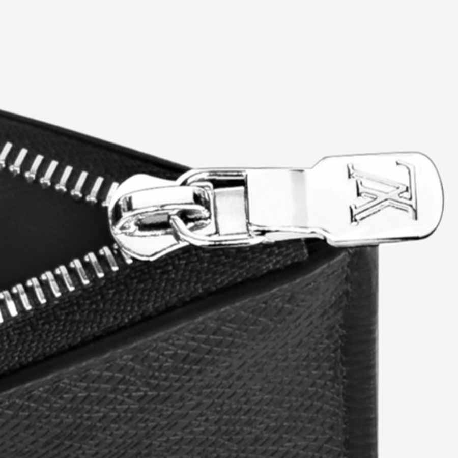 Ví Nam Louis Vuitton Coin Card Holder M62914 Màu Đen