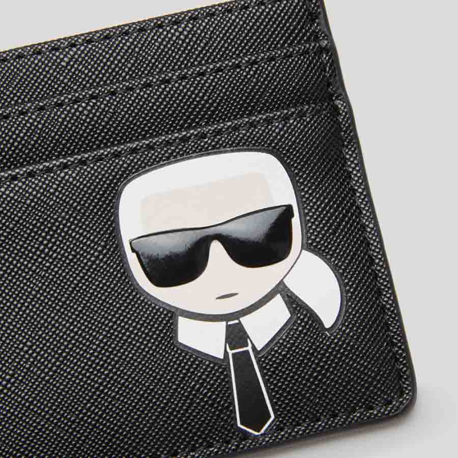 Ví Karl Lagerfeld K/Ikonik Card Holder Màu Đen