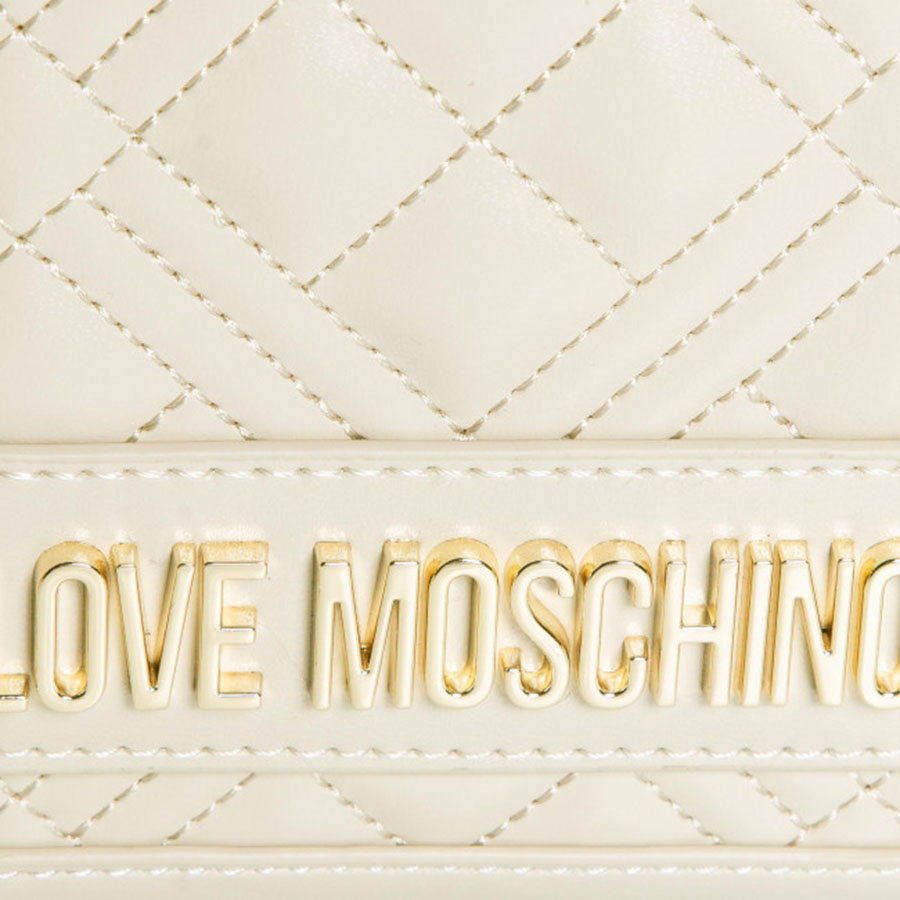 Túi Đeo Chéo Love Moschino Torebka JC4305PP0BKA0110 Avorio Màu Trắng Sữa