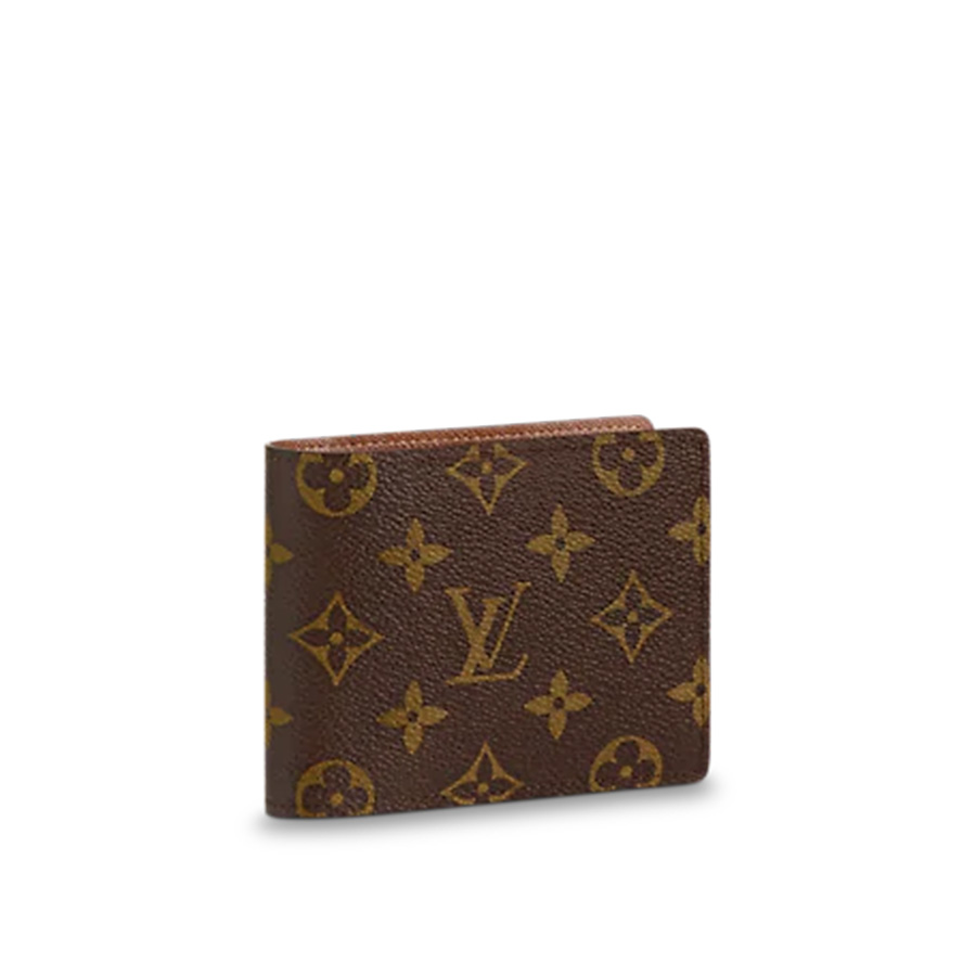 Ví Nam Louis Vuitton LV Multiple Wallet M60895 Màu Nâu