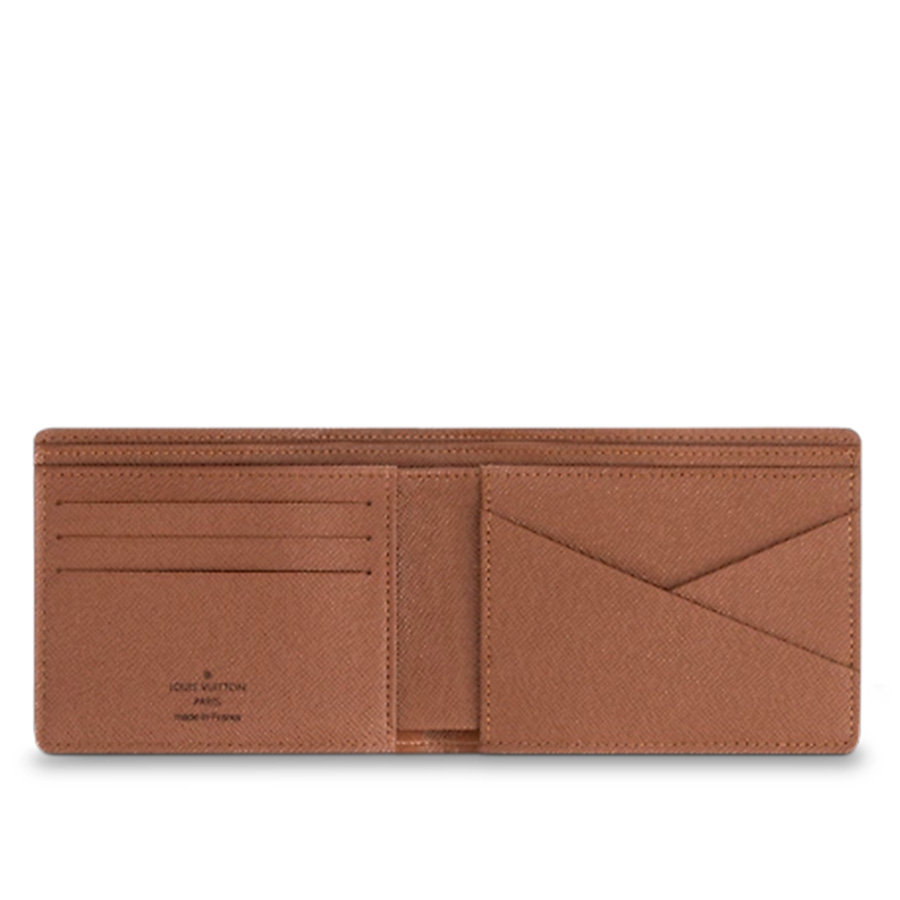 Ví Nam Louis Vuitton LV Multiple Wallet M60895 Màu Nâu