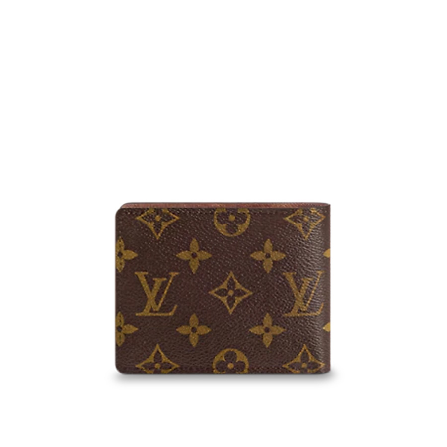 Ví Nam Louis Vuitton LV Multiple Wallet M60895 Màu Nâu