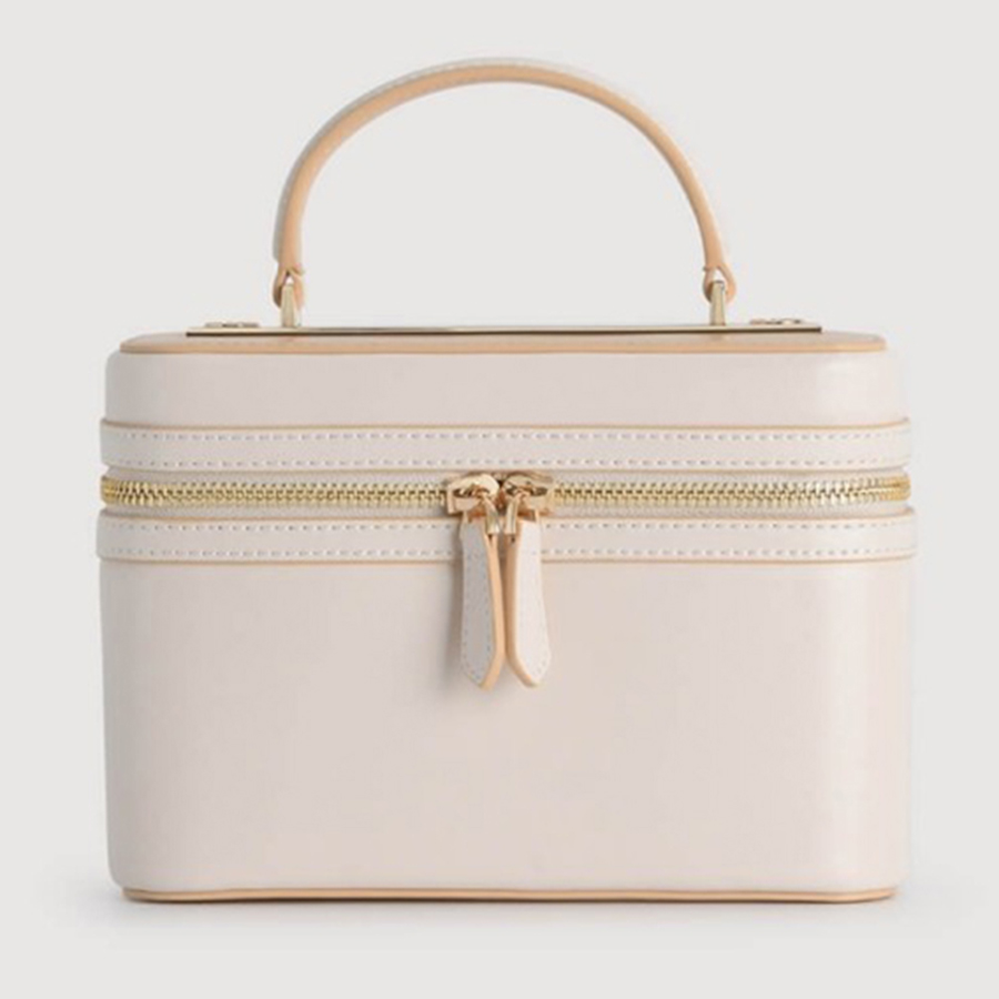 Túi Đeo Chéo Pedro Boxy Shoulder Bag PW2-76390057 Màu Trắng