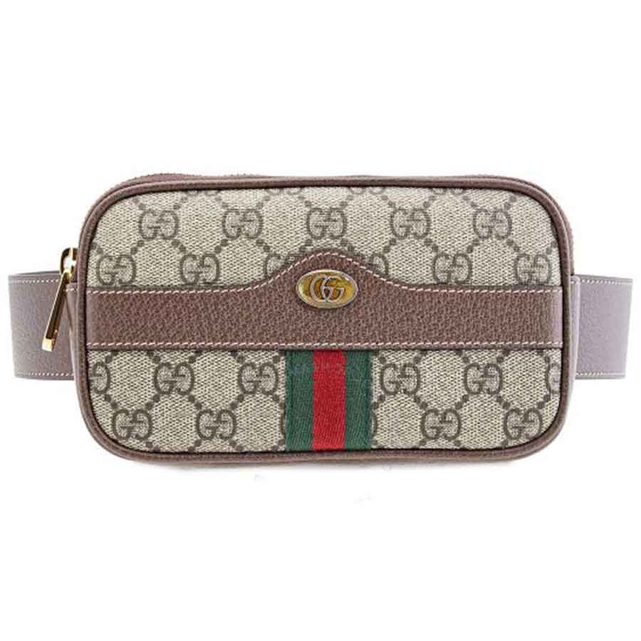 Túi Đeo Hông Gucci Phidia GG Supreme Belt Bag Beige Ladies Belt Size 75cm
