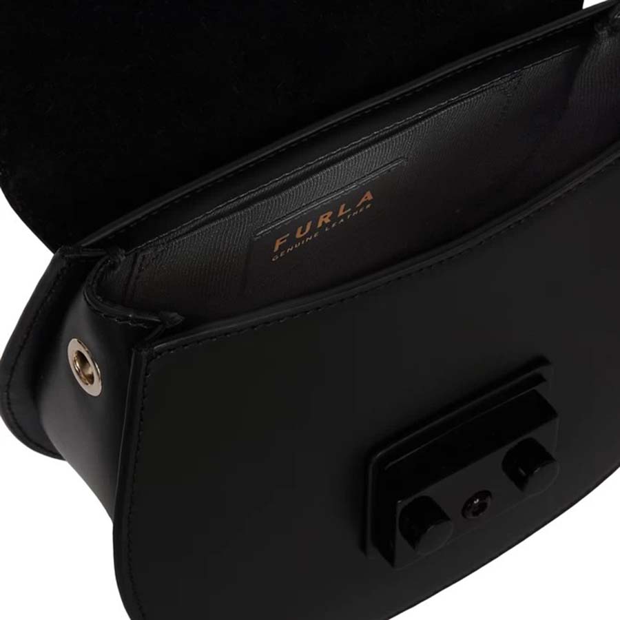 Túi Đeo Chéo Furla Metropolis Mini Crossbody Nero Màu Đen 01