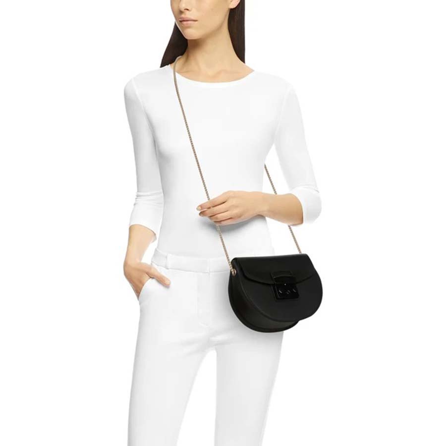 Túi Đeo Chéo Furla Metropolis Mini Crossbody Nero Màu Đen 01