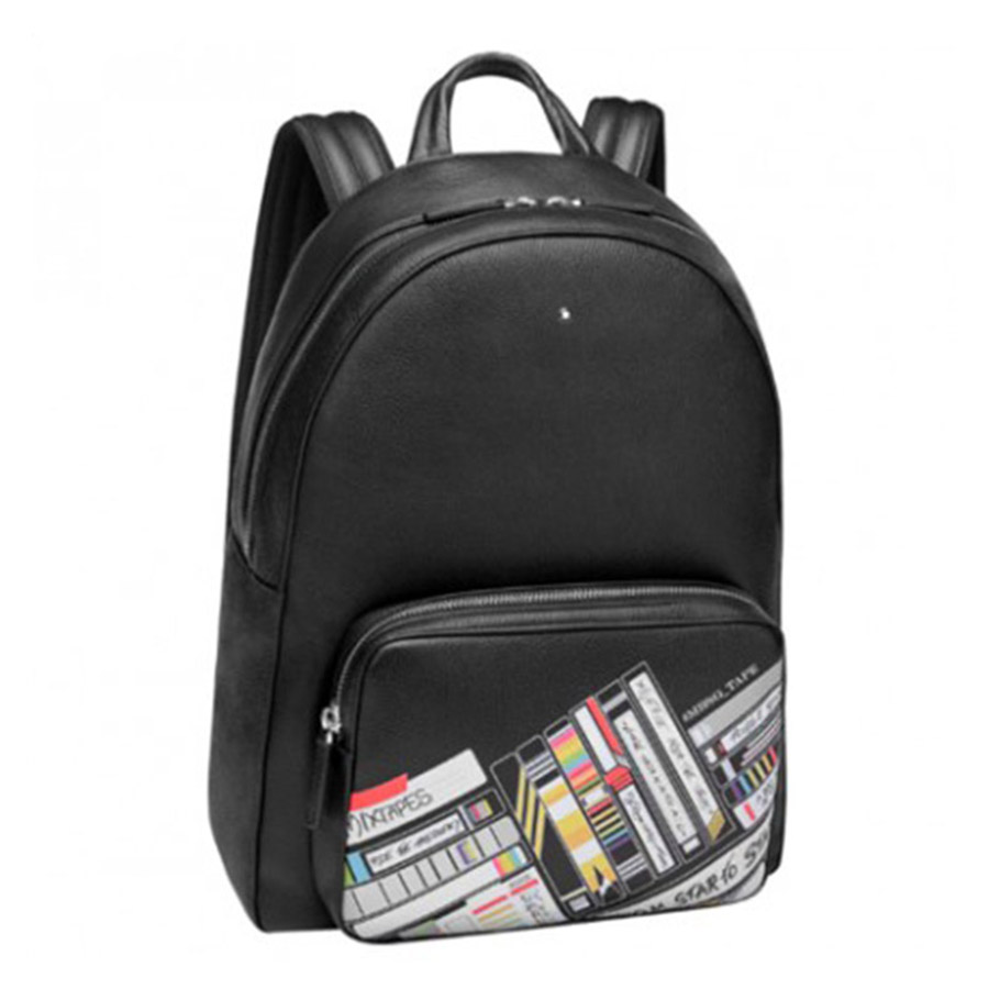 Balo Montblanc Zaino Soft Grain Mixtape Black Màu Đen