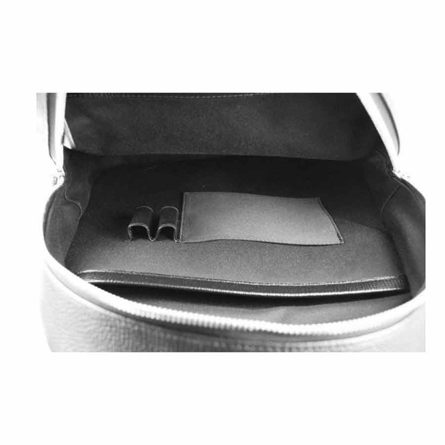 Balo Montblanc Meisterstuck Skeletion Black Leather Màu Đen