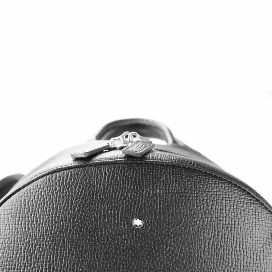 Balo Montblanc Meisterstuck Skeletion Black Leather Màu Đen