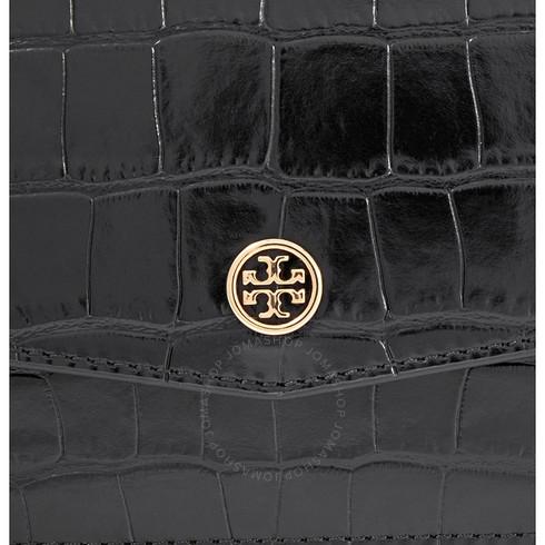 Túi Đeo Chéo Tory Burch Robinson Embossed Mini Shoulder Bag Màu Đen