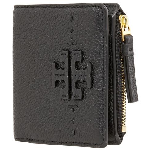 Ví Nhỏ Tory Burch McGraw Bi-Fold Mini Wallet- Black Màu Đen