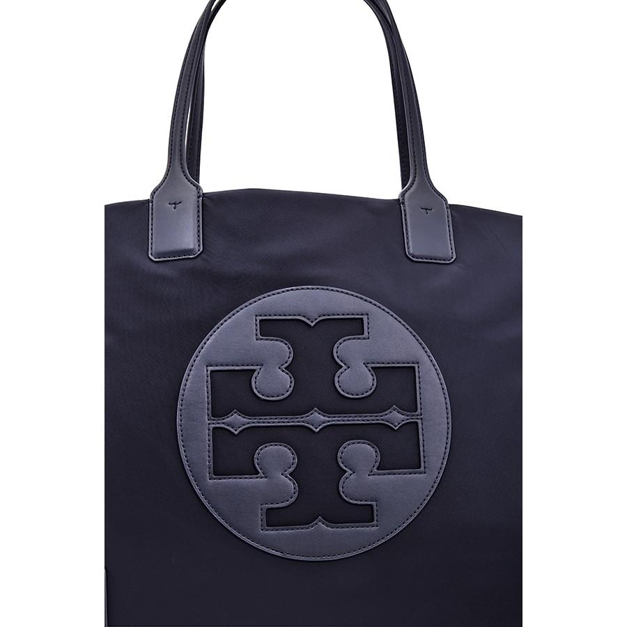 Túi Tote Tory Burch Ella Nylon Tote- Navy  Màu Xanh Navy