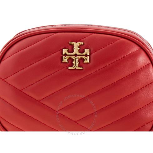 Túi Đeo Chéo Tory Burch Kira Chevron Small Camera Bag- Red Apple Màu Đỏ