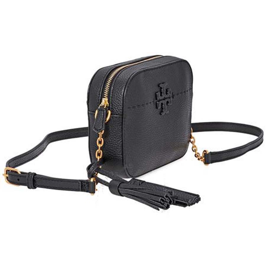 Túi Đeo Chéo Tory Burch McGraw Camera Bag- Black Màu Đen