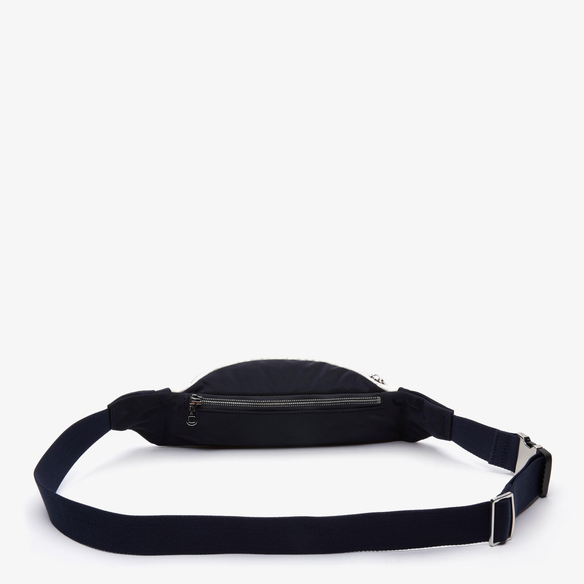 Túi Lacoste Men's L.12.12 Cuir Embossed Lettering Bicolour Fanny Pack