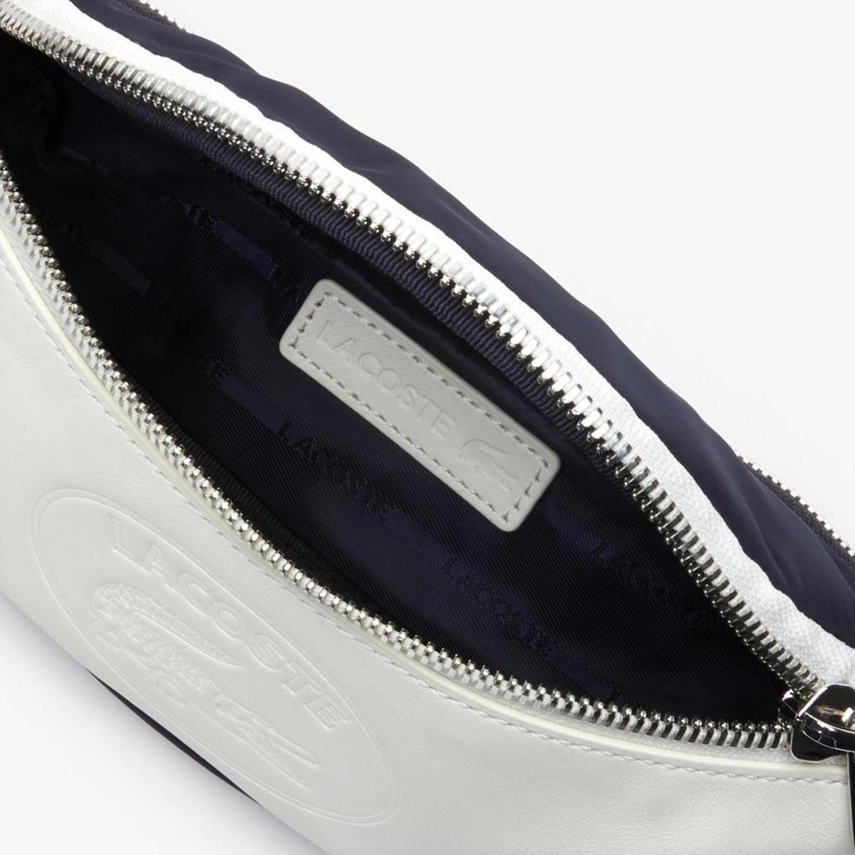 Túi Lacoste Men's L.12.12 Cuir Embossed Lettering Bicolour Fanny Pack