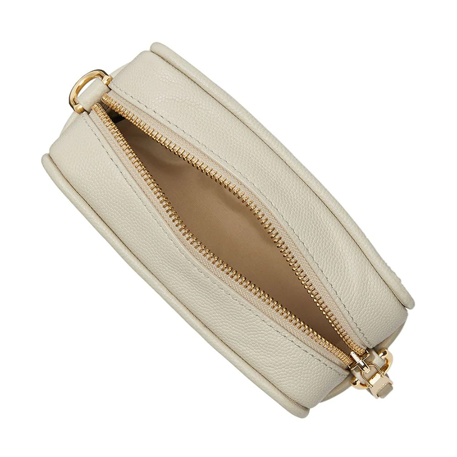 Túi Đeo Chéo Marc Jacobs The Quilted Softshot Crossbody Bag Size Mini Màu Trắng