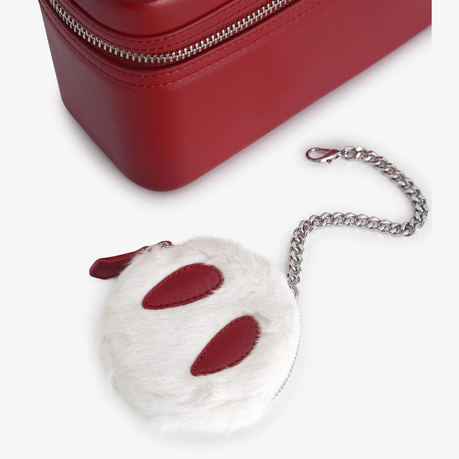 Túi Đeo Chéo Pedro Boxy Shoulder Bag PW2-76390057 Màu Đỏ