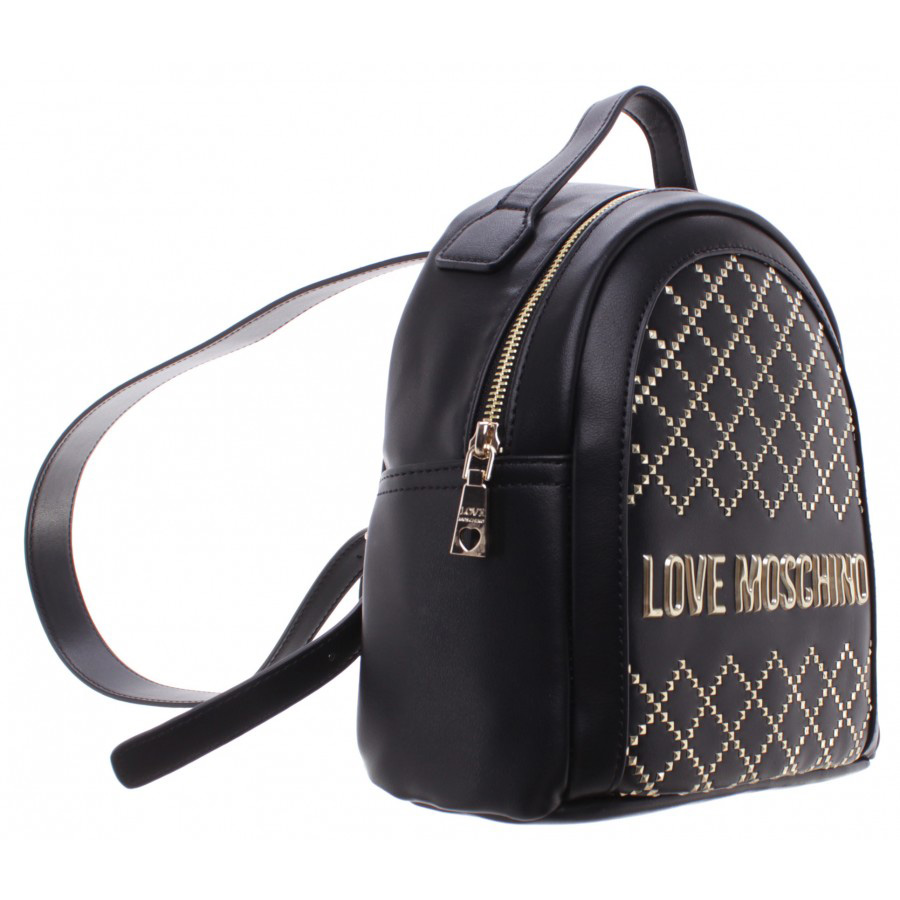 Balo Love Moschino Women's Backpack JC4051PP1BLG0000 Màu Đen