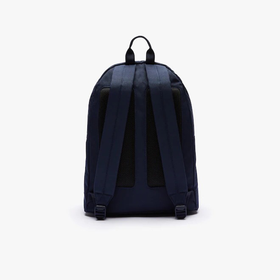 Balo Lacoste Men’s Neocroc L27 Lettered Canvas Backpack Màu Xanh Navy