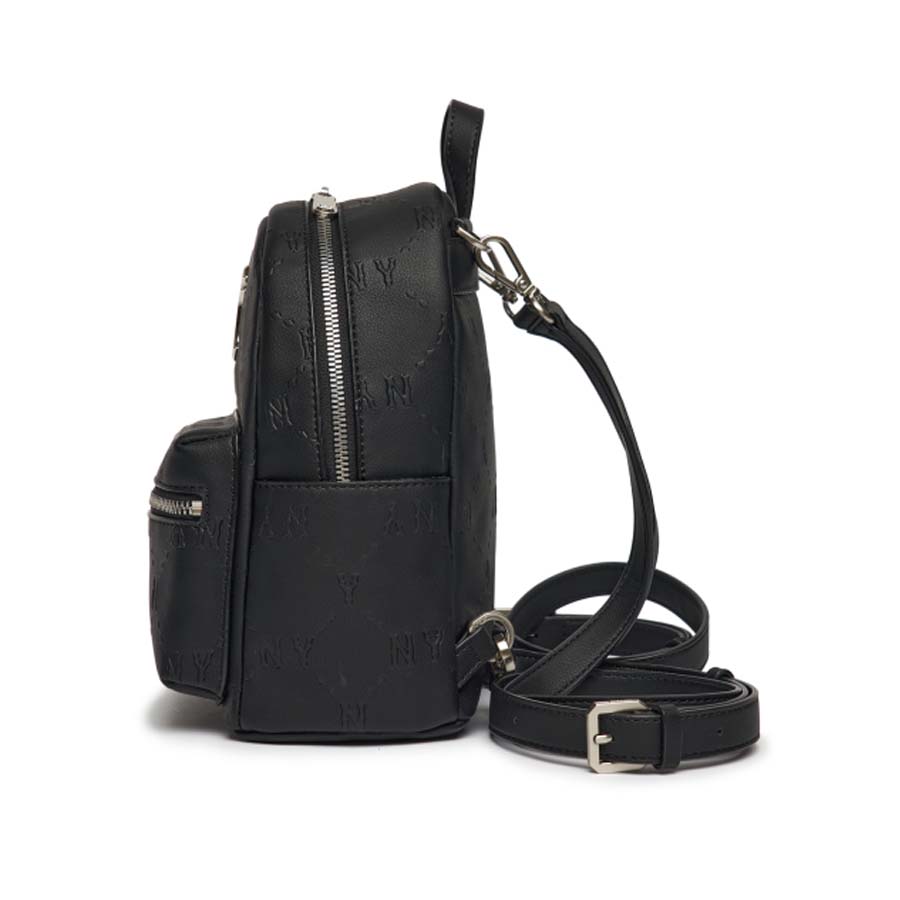 Balo MLB Monogram Diamond Embo Mini Backpack New York Yankees 3ABKS051N-50BKS
