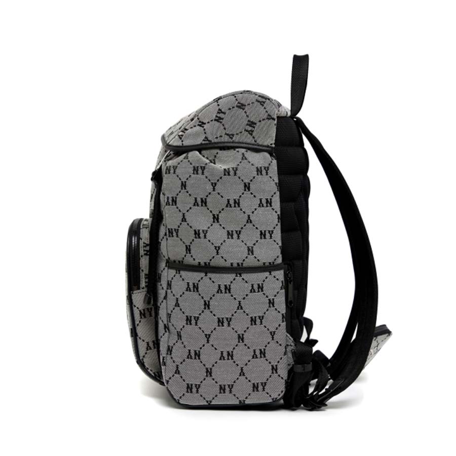 Balo MLB Monogram Diamond Jacquard Backpack New York Yankees 3ABKM011N-50GRS