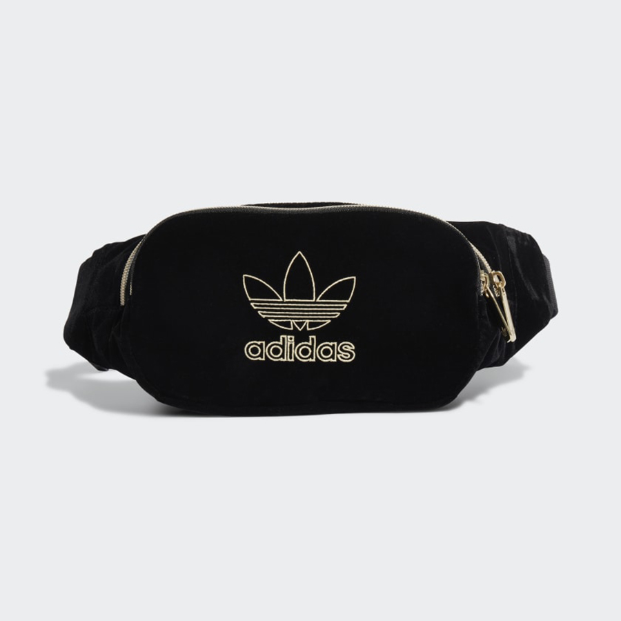 Túi Đeo Chéo Adidas Velvet Waist Bag Màu Đen