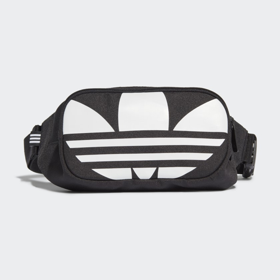 Túi Đeo Chéo Adidas Adicolor Trefoil Waist Bag Màu Đen Trắng