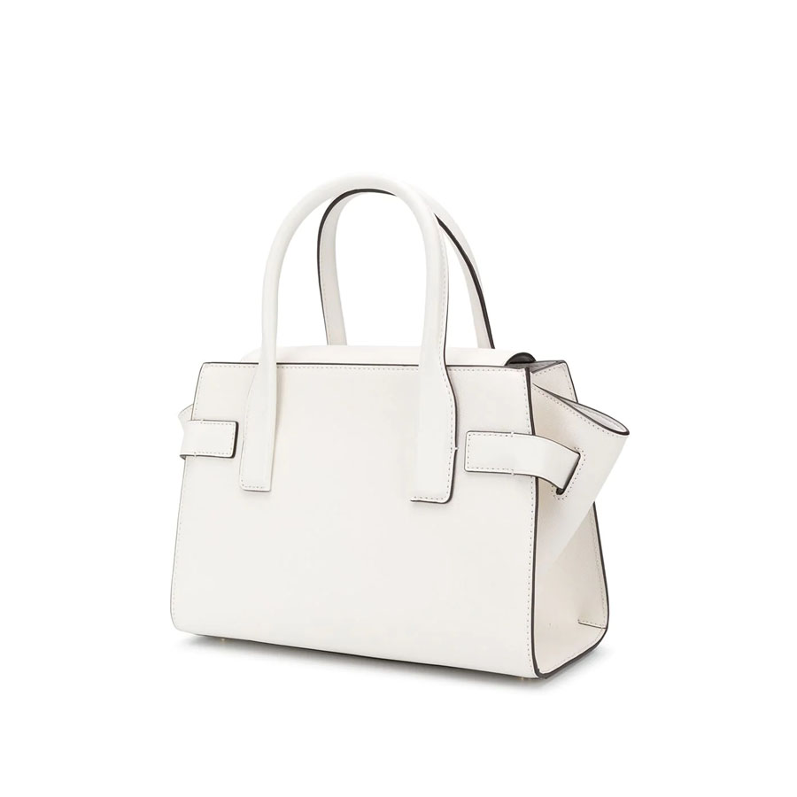 Túi Cầm Tay Michael Kors MK Small Carmen Tote Bag Màu Trắng