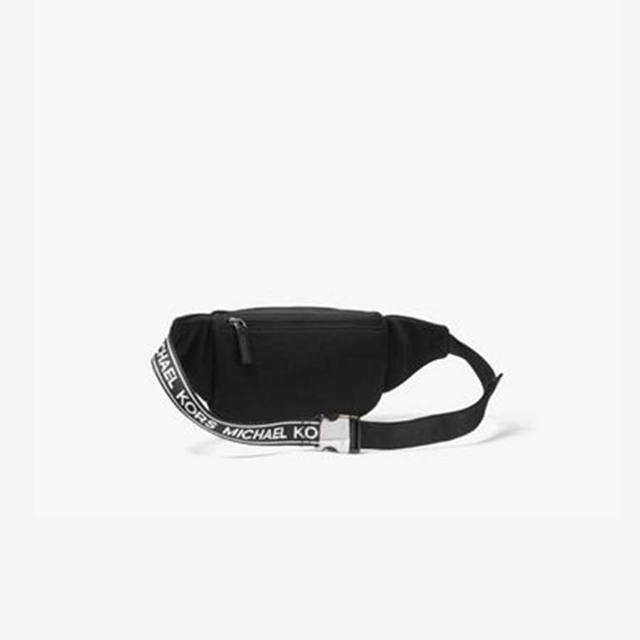 Túi Đeo Hông Michael Kors MK Crossbody Bag Nylon Street Style Belt Bags Màu Đen