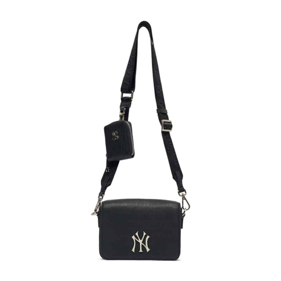 Túi Đeo Chéo MLB Mini Monogram Embo New York Yankees 3ACRS032N-50BKS Màu Đen