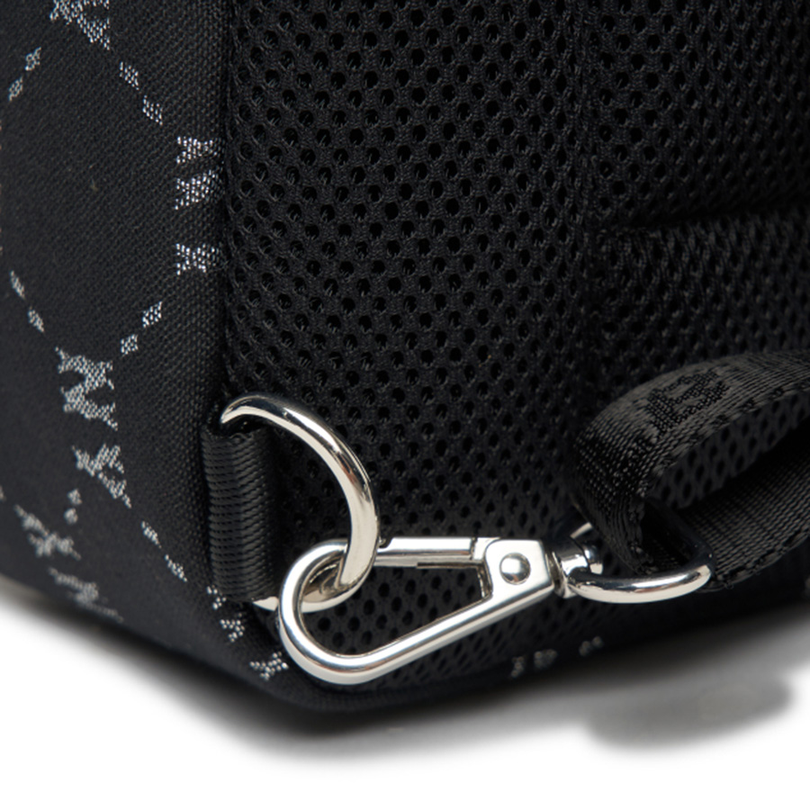Balo Trẻ Em MLB DIA Monogram JQD Mini Backpack New York Yankees 7ABKM012N-50BKS Màu Đen