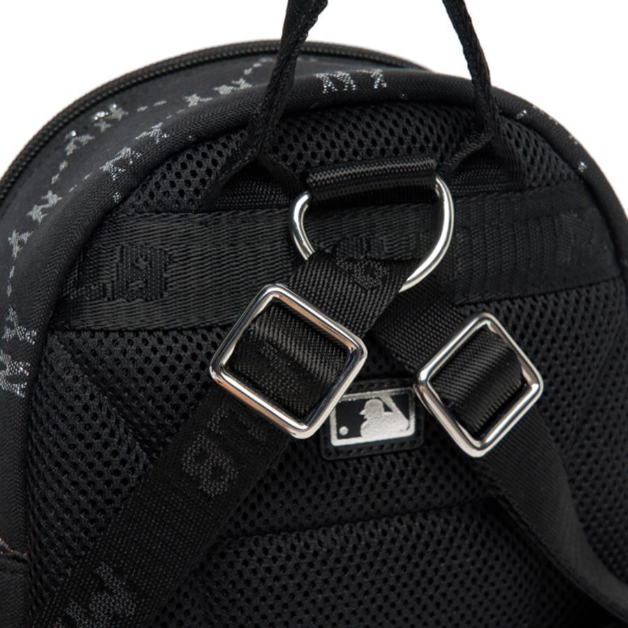 Balo Trẻ Em MLB DIA Monogram JQD Mini Backpack New York Yankees 7ABKM012N-50BKS Màu Đen