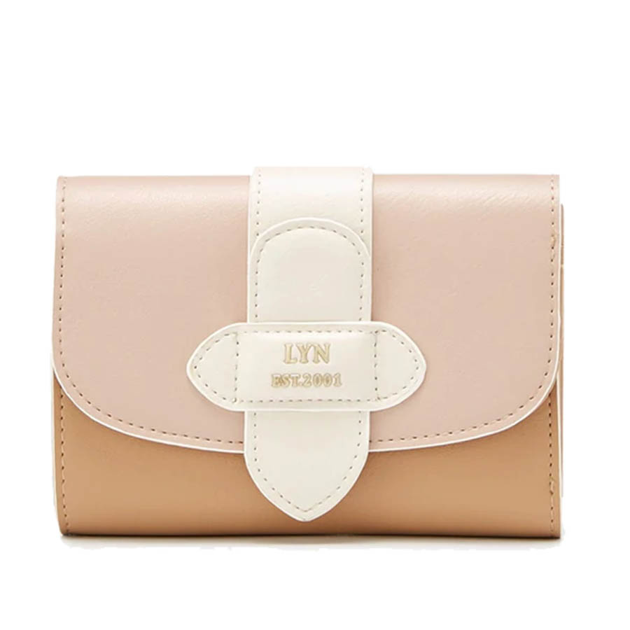 Ví Lyn Norwich Short Wallets LL22CWF019 Màu Hồng Cam