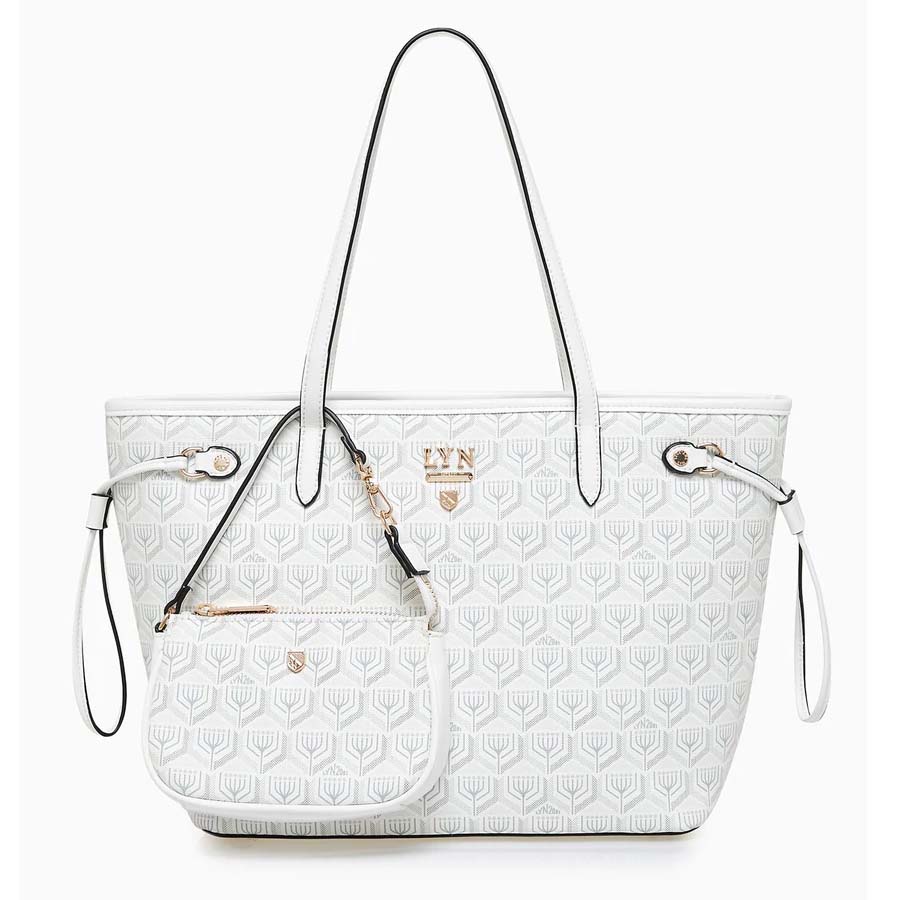 Túi Tote Lyn Final Tote Bags LL22CBF012 Màu Trắng