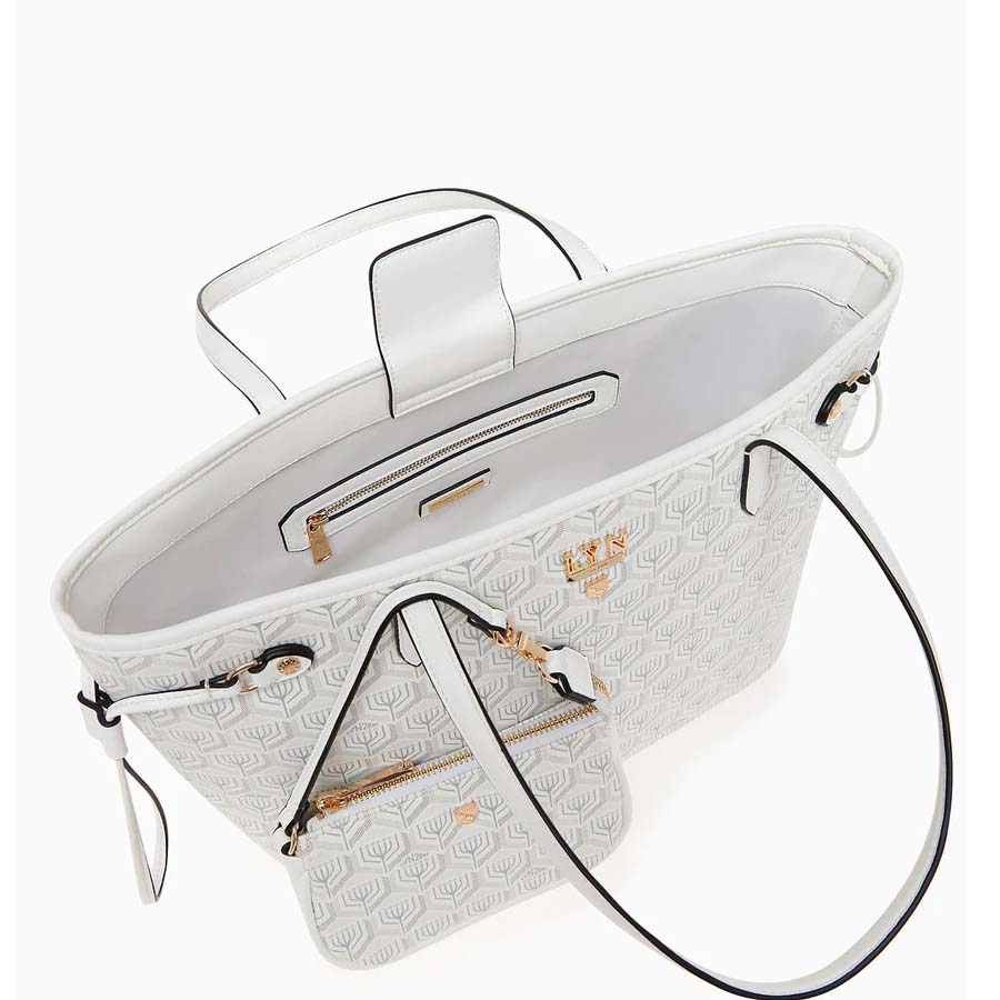 Túi Tote Lyn Final Tote Bags LL22CBF012 Màu Trắng