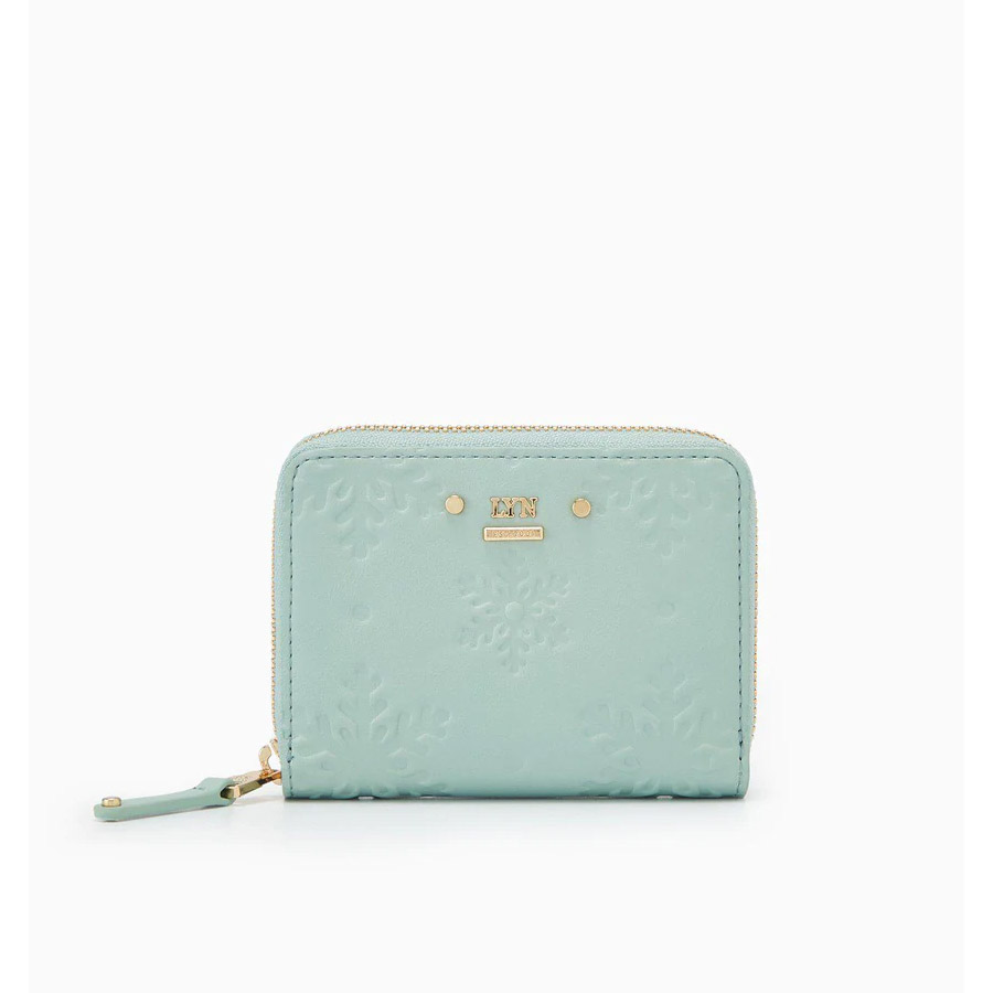 Ví Lyn Snowy Zip Short Wallets LL21WWF005 Màu Xanh