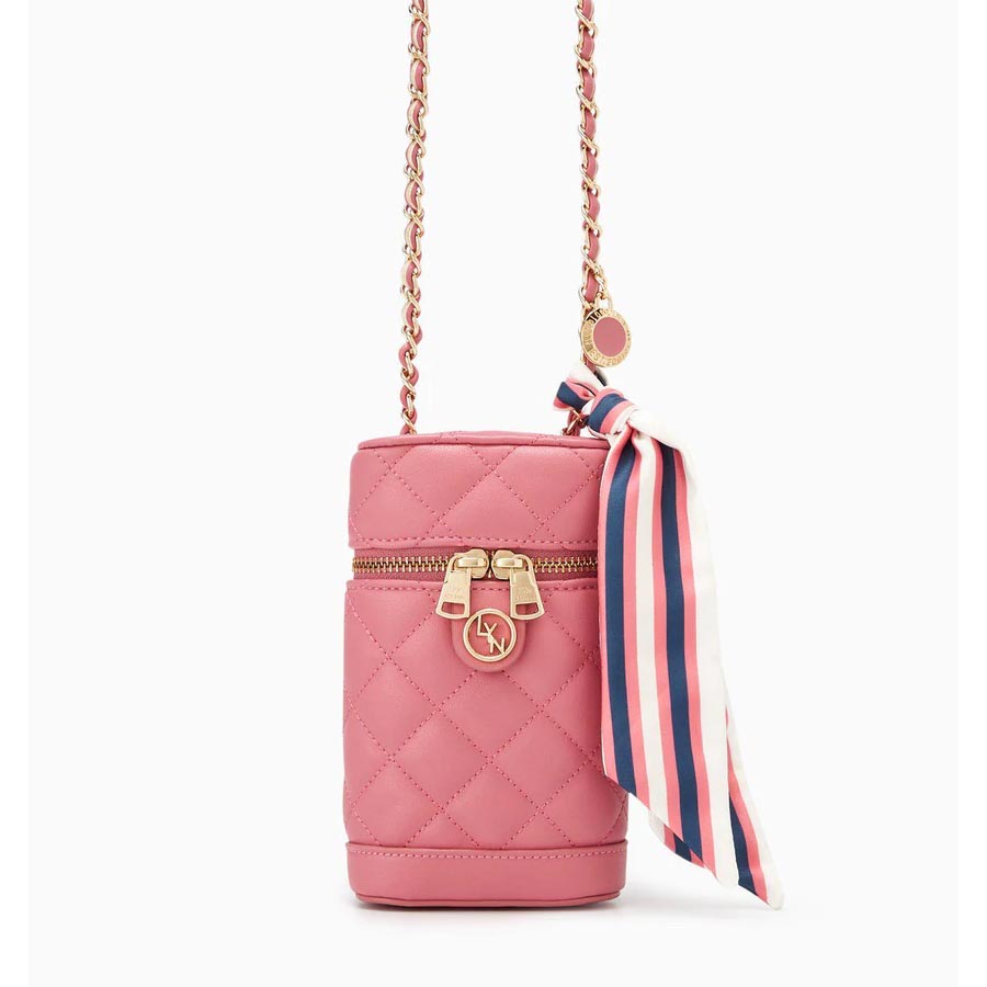 Túi Hộp Lyn Sophie Mobile Pocket Crossbody Bags LL21FBF111 Màu Hồng