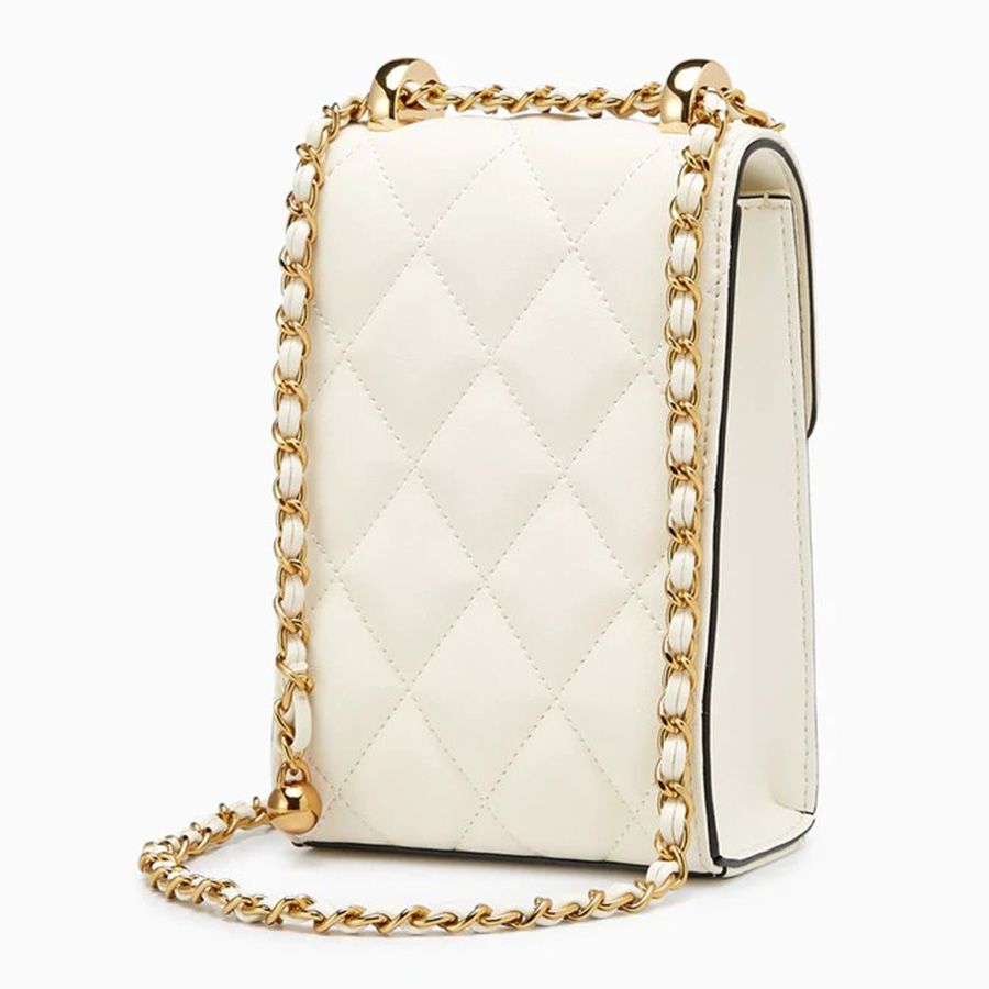 Túi Đeo Chéo Lyn Rena Mobile Pocket Crossbody Bags LL22CBF155 Màu Trắng
