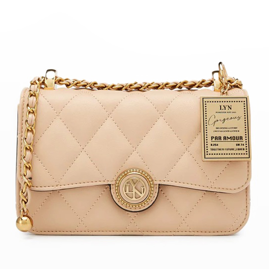 Túi Đeo Chéo Lyn Rena S Handbags LL22CBF153 Màu Be