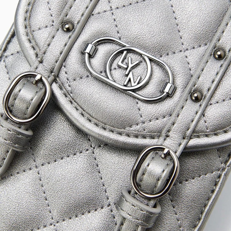 Túi Đeo Chéo Lyn London Mobile Pocket Crossbody Bags LL22CBF178 Màu Bạc