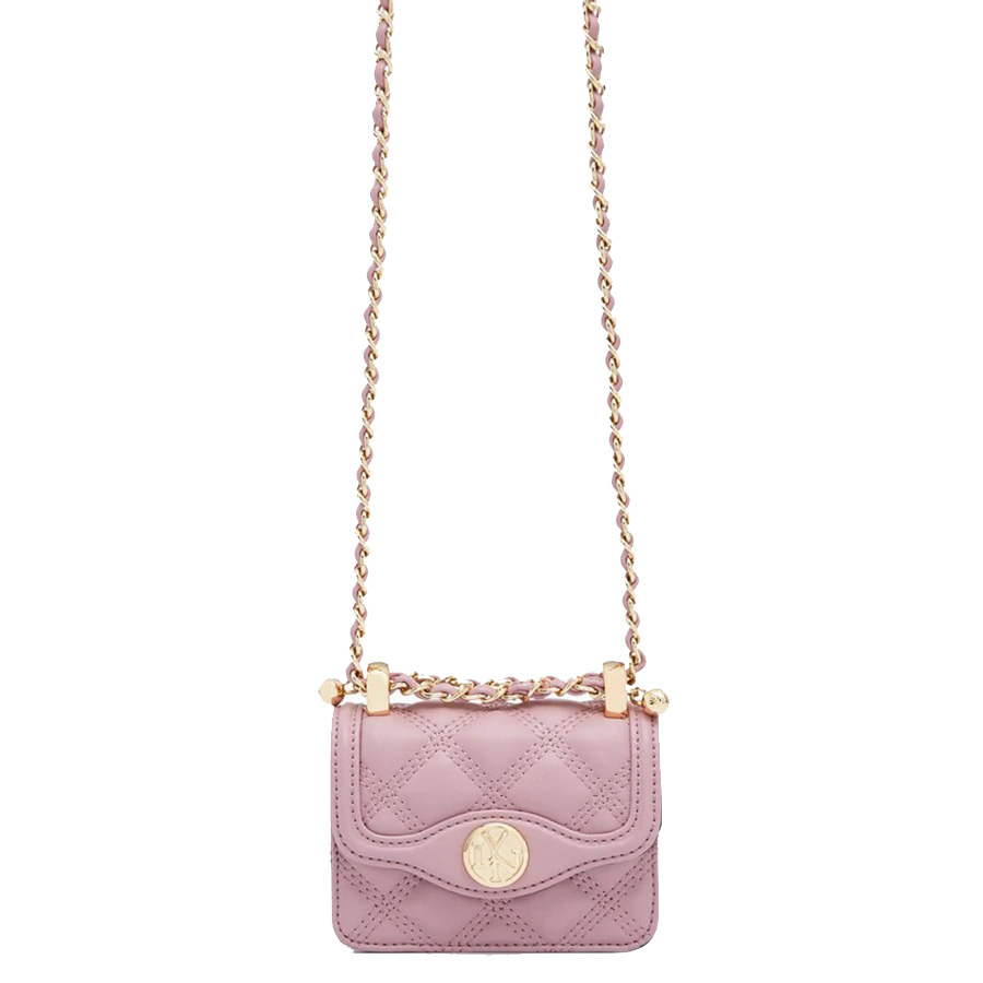 Túi Đeo Chéo Lyn Harper Coin Purse With Chain Wallets LL22CWF060 Màu Hồng