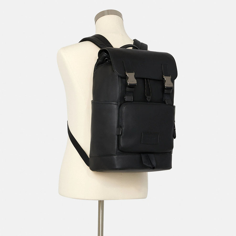 Balo Nam Coach Track Backpack C2710 Màu Đen