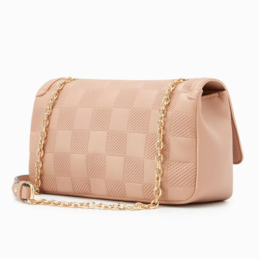 Túi Đeo Chéo Lyn Bristol S Crossbody Bags LL22SBF036 Màu Hồng Nude