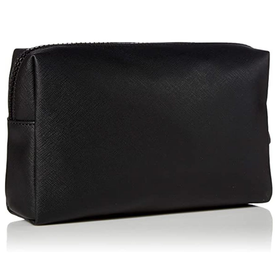 Túi Cầm Tay Karl Lagerfeld Paris Women's Cosmetic Bag Màu Đen