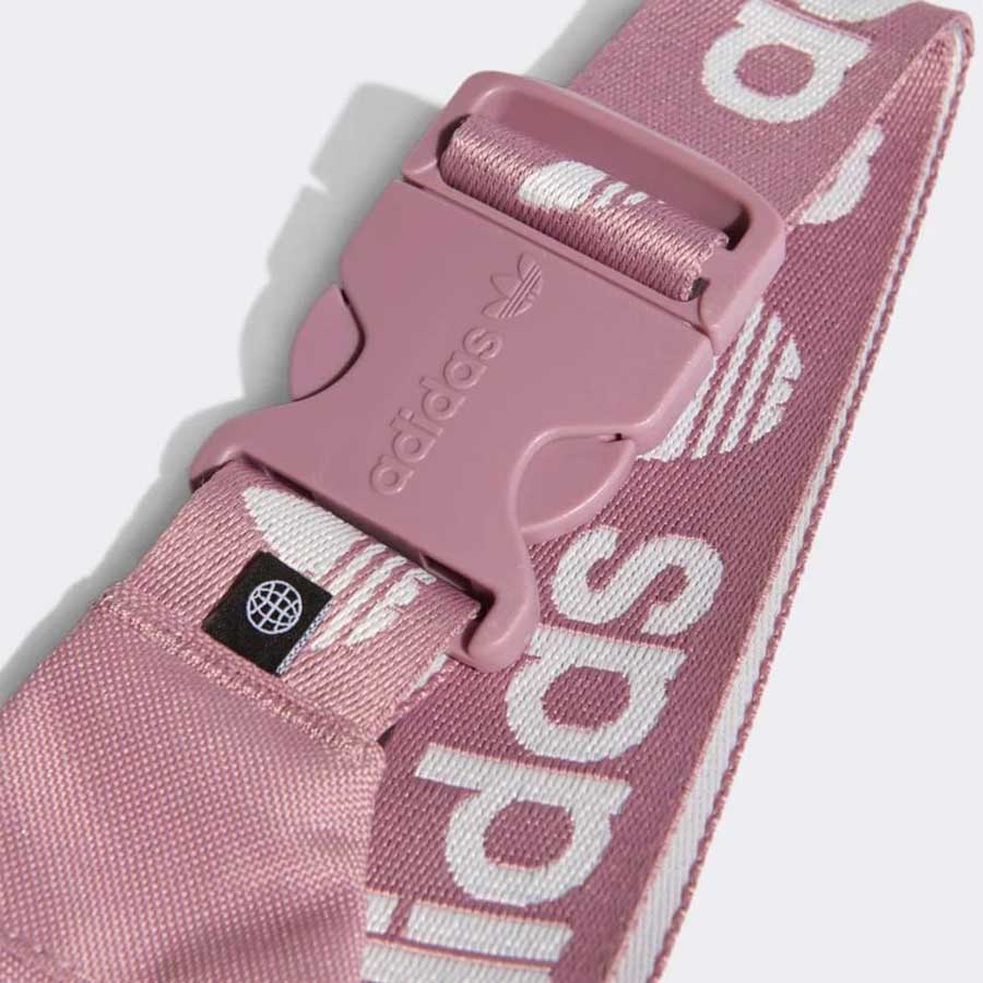 Túi Đeo Hông Adidas Adicolor Branded Webbing Waist Bag HD7169 Màu Hồng Nhạt