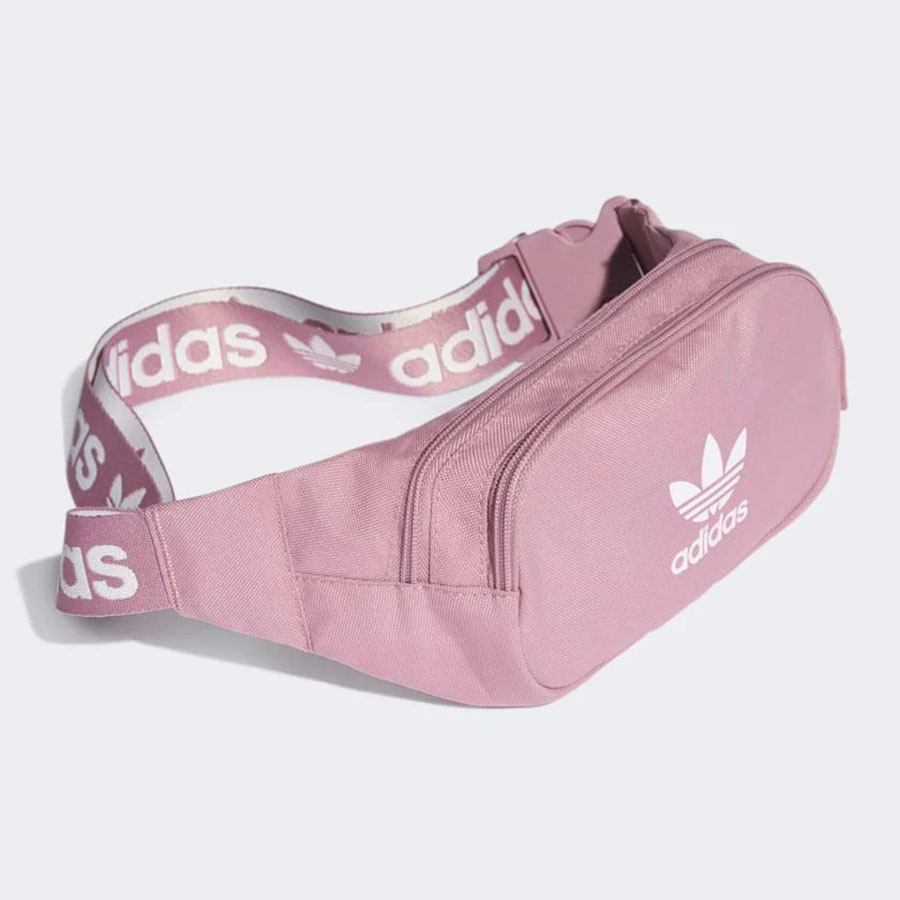 Túi Đeo Hông Adidas Adicolor Branded Webbing Waist Bag HD7169 Màu Hồng Nhạt